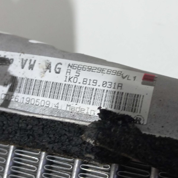 Radiador Ar Quente Volkswagen Jetta 2010