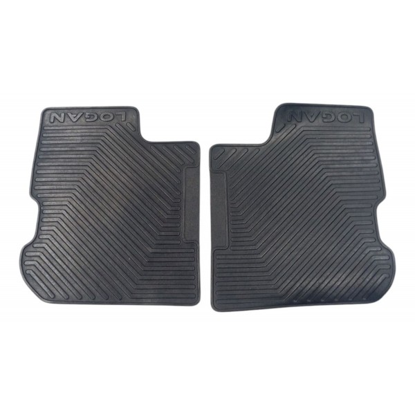 Par Tapete Traseiro Renault Logan 2007 2008 2009
