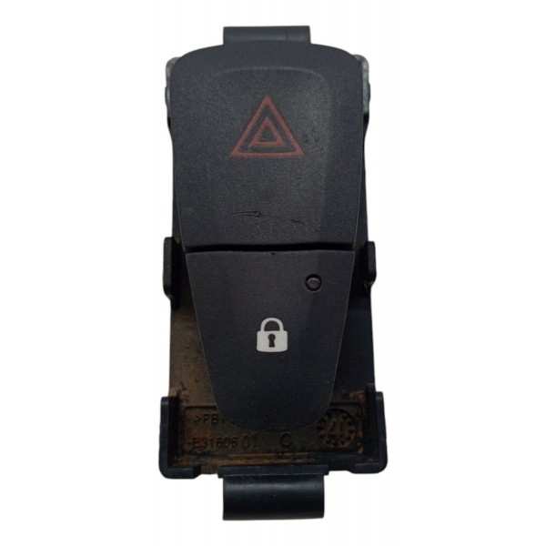 Botão Pisca Alerta Trava Destrava Renault Logan 2014 2015