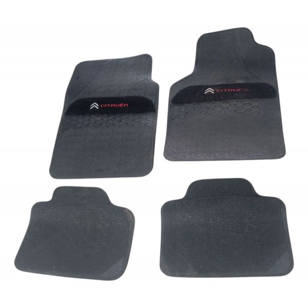 Jogo Tapete Borracha Citroen C3 2.0 2017 2018 2019