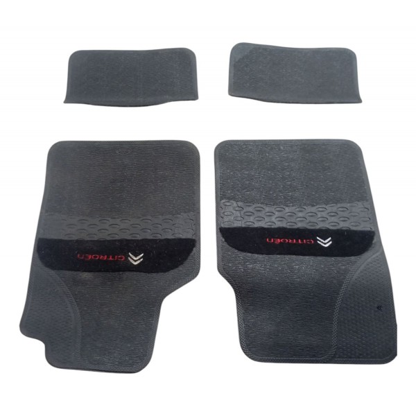 Jogo Tapete Borracha Citroen C3 2.0 2017 2018 2019