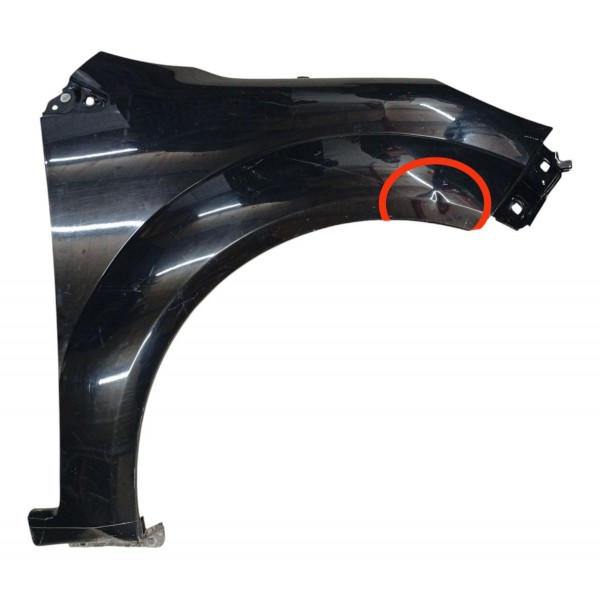 Paralama Esquerdo Ford Fiesta 2012 2013 Detalhe