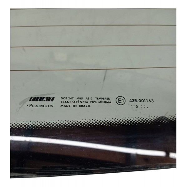 Vidro Tampa Traseira Fiat Palio 2011 2012 2013