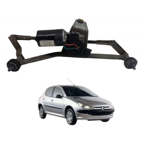 Motor Galhada Limpador Parabrisa Peugeot 206 2004 2005
