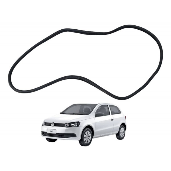 Borracha Vedação Dianteira Esquerda Volkswagen Gol G6 2014