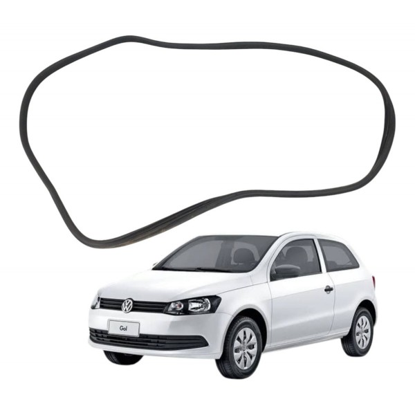 Borracha Vedação Porta Traseira Direita Volkswagen Gol 2014