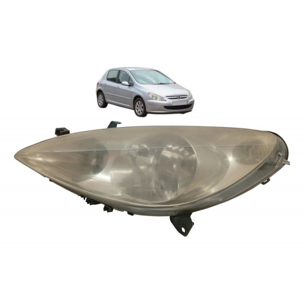 Farol Esquerdo Peugeot 307 Sw 2005 2006 2007