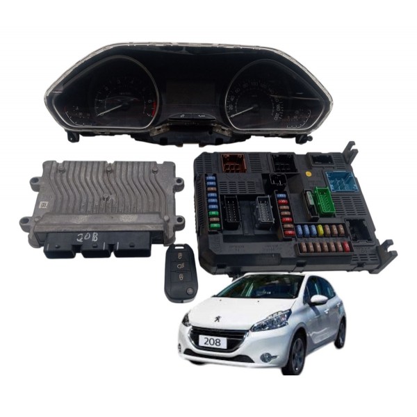 Kit Code Injeção Peugeot 208 1.5 Manual 2014 2015 2016