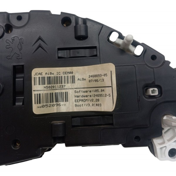 Kit Code Injeção Peugeot 208 1.5 Manual 2014 2015 2016