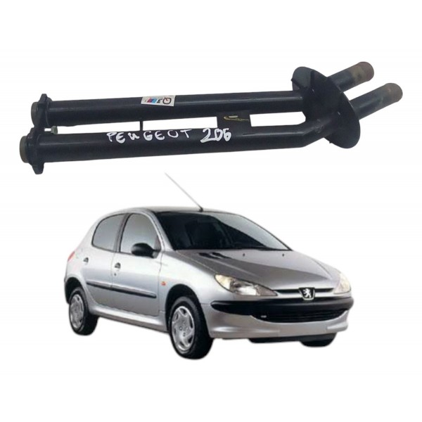 Tubo Conexão Radiador Ar Quente Peugeot 206 2003 2004 2005