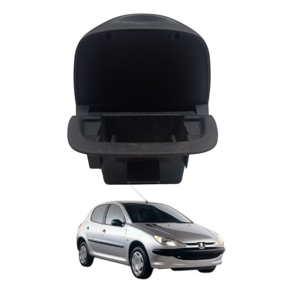 Moldura Cinzeiro Console Peugeot 206 1.4 2003 2004 20005