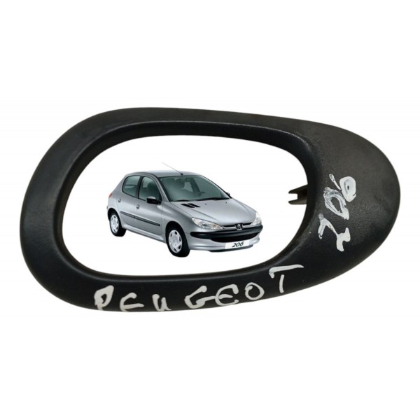Moldura Maçaneta Interna Direita Peugeot 206 2003 2004 2005