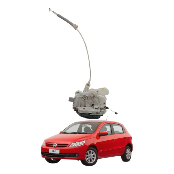 Fechadura Porta Traseira Esquerda Volkswagen Gol G5 G6 2014