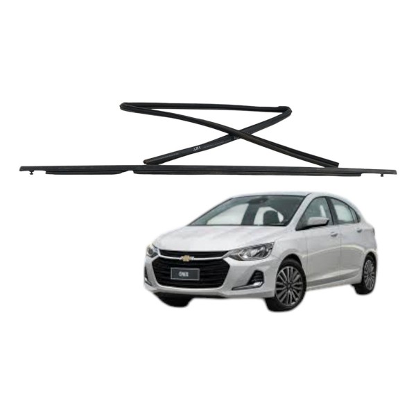 Kit Pestana Traseira Esquerda Chevrolet Onix 2020 2021