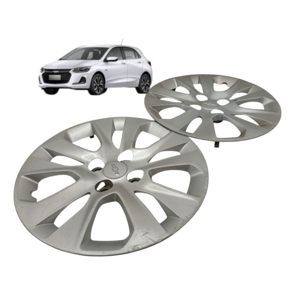 Par Calotas Chevrolet Onix 2020 2021 2022