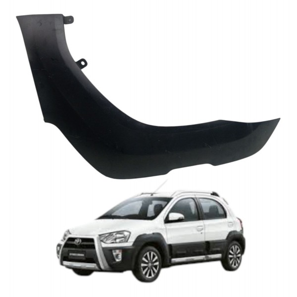 Moldura Paralama Esquerdo Toyota Etios 2015 2016