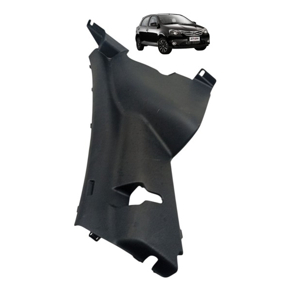 Acabamento Esquerdo Porta Malas Toyota Etios 2020 2021 2022