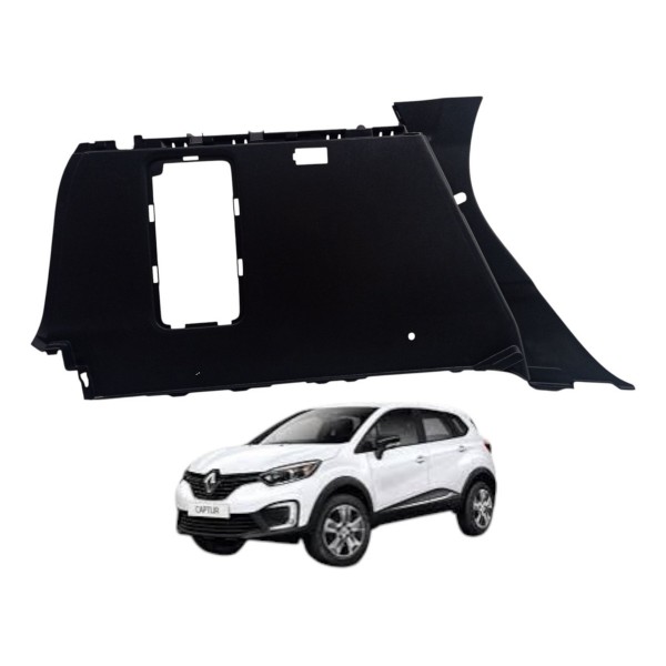 Acabamento Esquerdo Porta Malas Renault Captur 2020 2021
