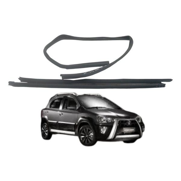 Kit Pestana Traseira Esquerda Toyota Etios 2015 2016