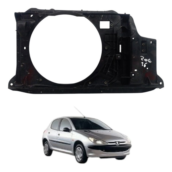 Defletor Ventoinha Peugeot 206 1.4 2004 2005 2006