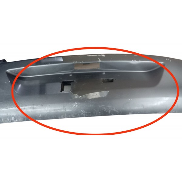 Parachoque Traseiro Renault Clio Sedan 2007 2008 Detalhe Parachoque Traseiro Renault Clio Sedan 2007 2008 Detalhe