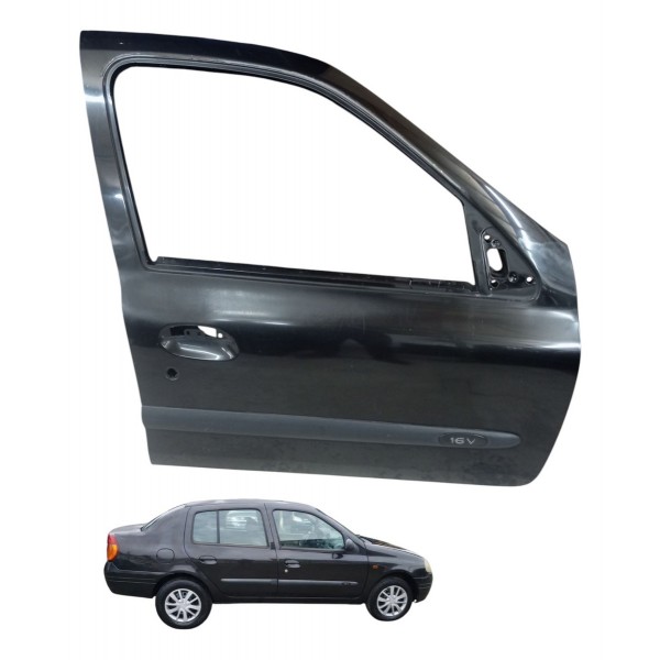 Porta Dianteira Direita Renault Clio 2002 2003 2004