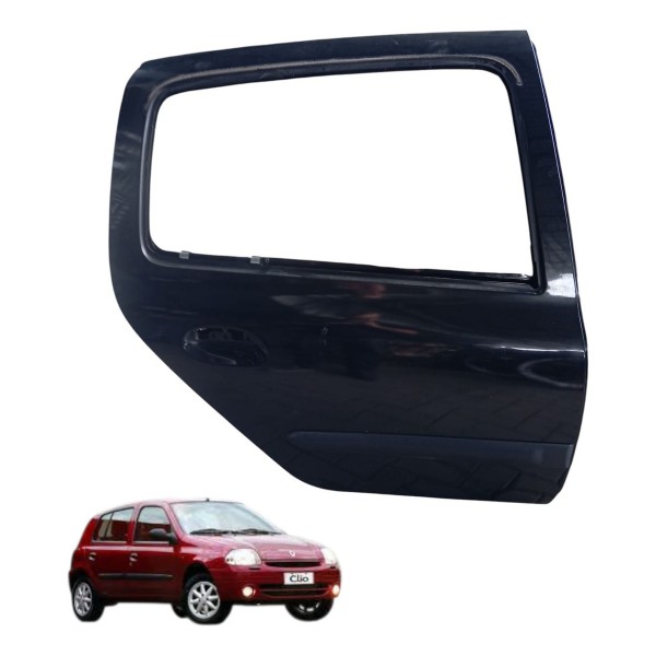 Porta Traseira Direita Renault Clio 2002 2003 2004