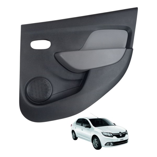 Forro Porta Traseiro Direita Renault Logan 2015 2016