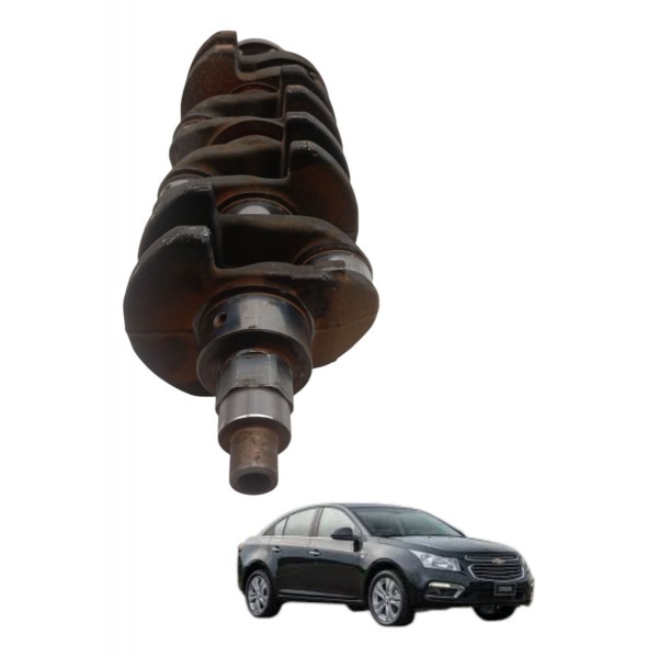 Virabrequim Motor Chevrolet Cruze 1.8 Gasolina Std 2015 2016