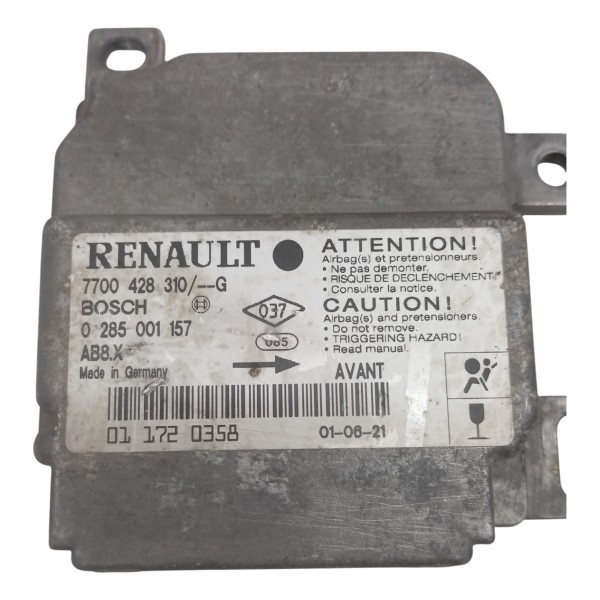 Kit Airbag Renault Clio 2002 2003 2004