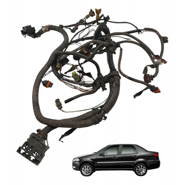 Chicote Injeção Fiat Siena 1.0 8v Flex 2009 2010