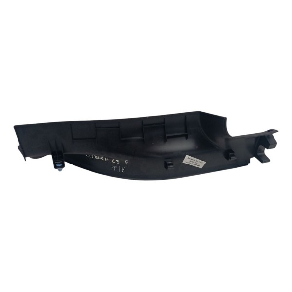 Soleira Porta Traseira Esquerda Citroen C3 Picasso 2011 2012 Preto
