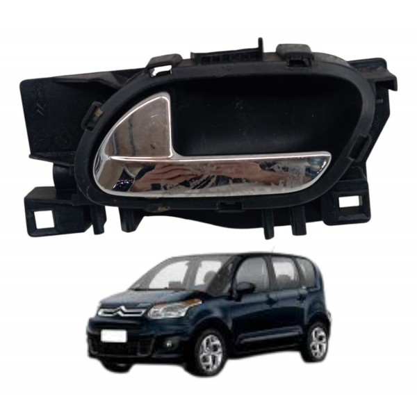 Maçaneta Interna Traseira Esquerda Citroen C3 Picasso 2012