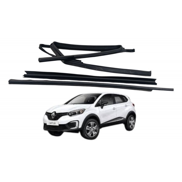 Kit Pestana Borracha Traseira Esquerda Renault Captur 2021