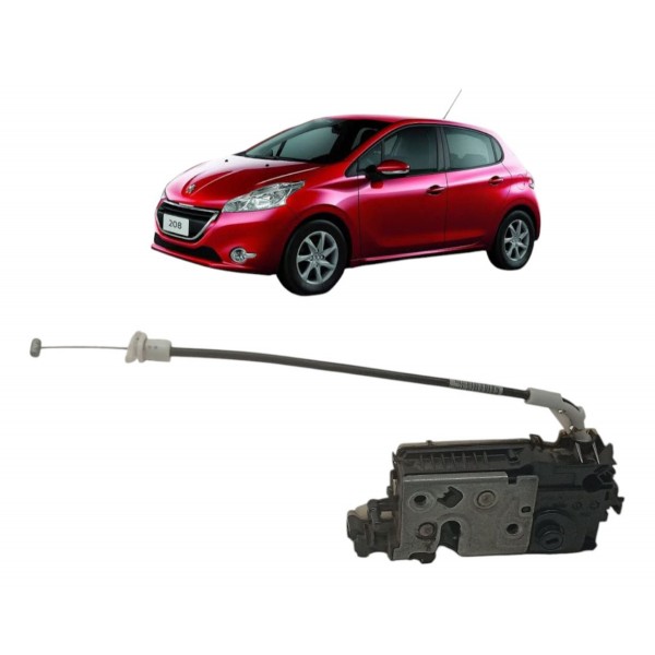 Fechadura Traseira Direita Peugeot 208 2014 2015
