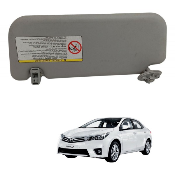 Quebra Sol Esquerda Toyota Corolla 1.8 2016 2017 Quebra Sol Esquerda Toyota Corolla 1.8 2016 2017