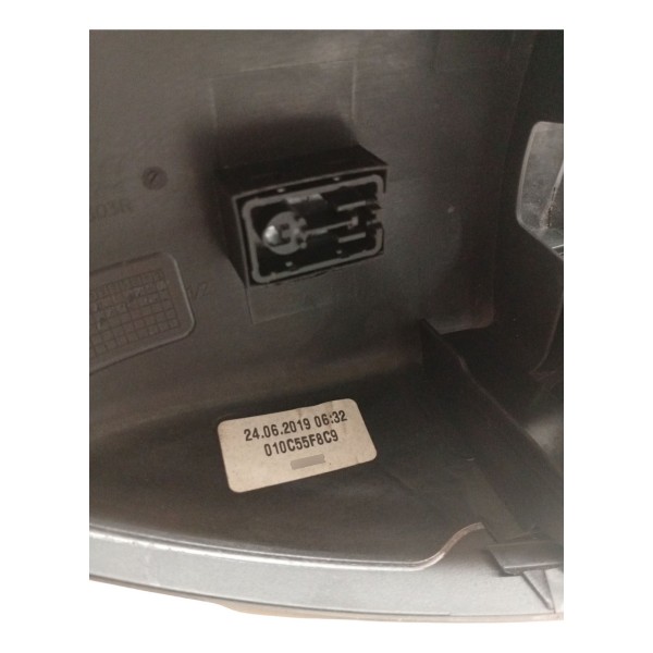 Moldura Interna Retrovisor Renault Captur 1.6 2020 2021 Moldura Interna Retrovisor Renault Captur 1.6 2020 2021