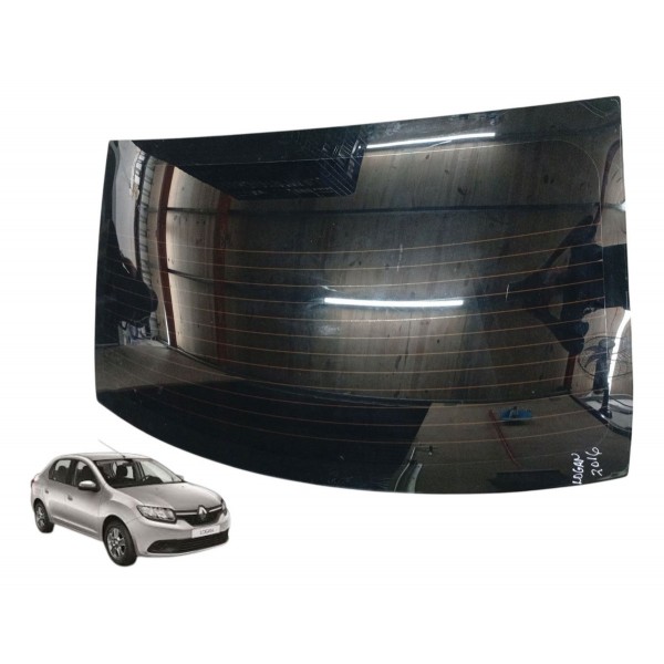 Vidro Traseiro Vigia Renault Logan 2016 2017 2018