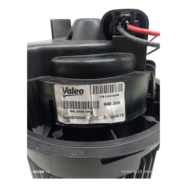 Motor Ventilador Ar Forçado Renault Captur 1.6 2020 Detalhe