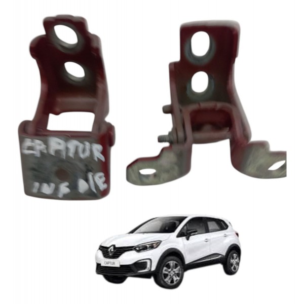 Dobradiça Porta Dianteira Esquerda Renault Captur 2020 2021