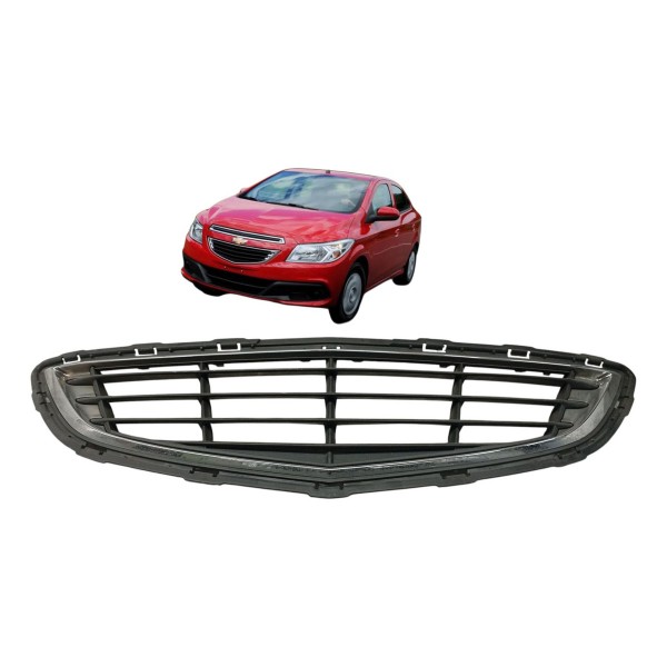 Moldura Grade Frontal Chevrolet Prisma 1.4 2014 2015