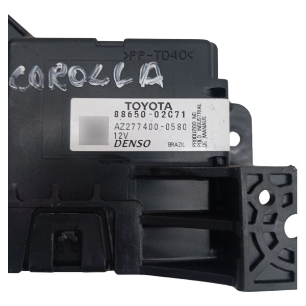 Modulo Caixa Ar Condicionado Toyota Corolla 2016 2017 Modulo Caixa Ar Condicionado Toyota Corolla 2016 2017