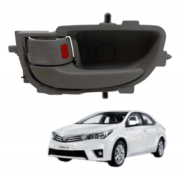 Maçaneta Interna Traseira Esquerda Toyota Corolla 2016 2017