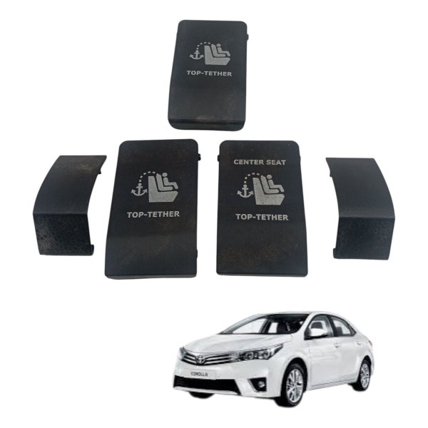 Acabamentos Tampão Traseiro Toyota Corolla 2016 2017