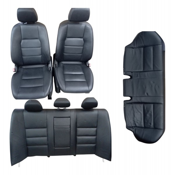 Jogo Bancos Couro Elétrico Mercedes C200 2008 2009 Detalhe