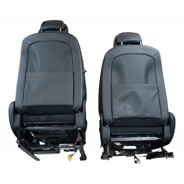 Jogo Bancos Couro Elétrico Mercedes C200 2008 2009 Detalhe