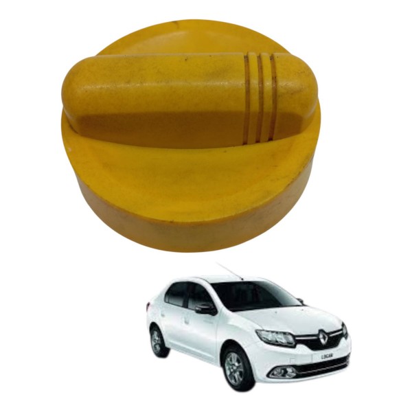 Tampa Óleo Motor Renault Logan 1.6 8v 2016 2017