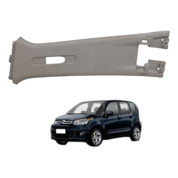 Moldura Coluna Esquerda Citroen C3 Picasso 2011 2012