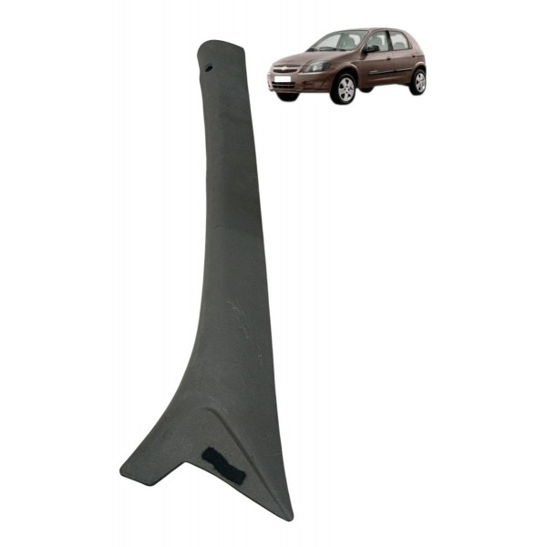 Moldura Coluna Esquerda Parabrisa Chevrolet Celta 2004 2005