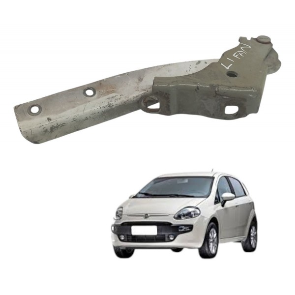 Dobradiça Esquerda Capo Fiat Punto 2009 2010